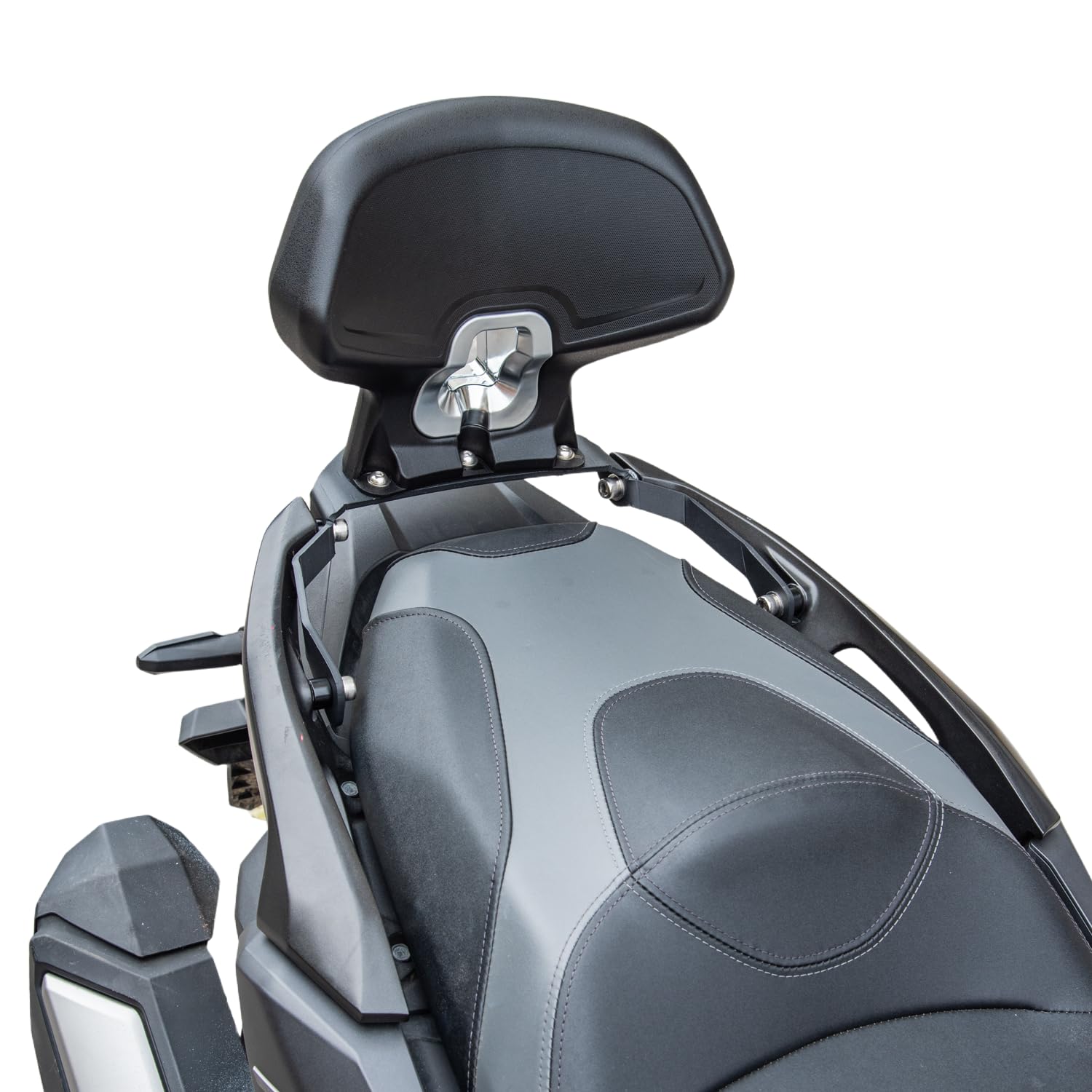Dossier de passager arrière de moto pour ADV350, coussin de barre Sissy amovible compatible avec H-onda ADV 350 ADV-350 2022 2023 2024, support lombaire de moto