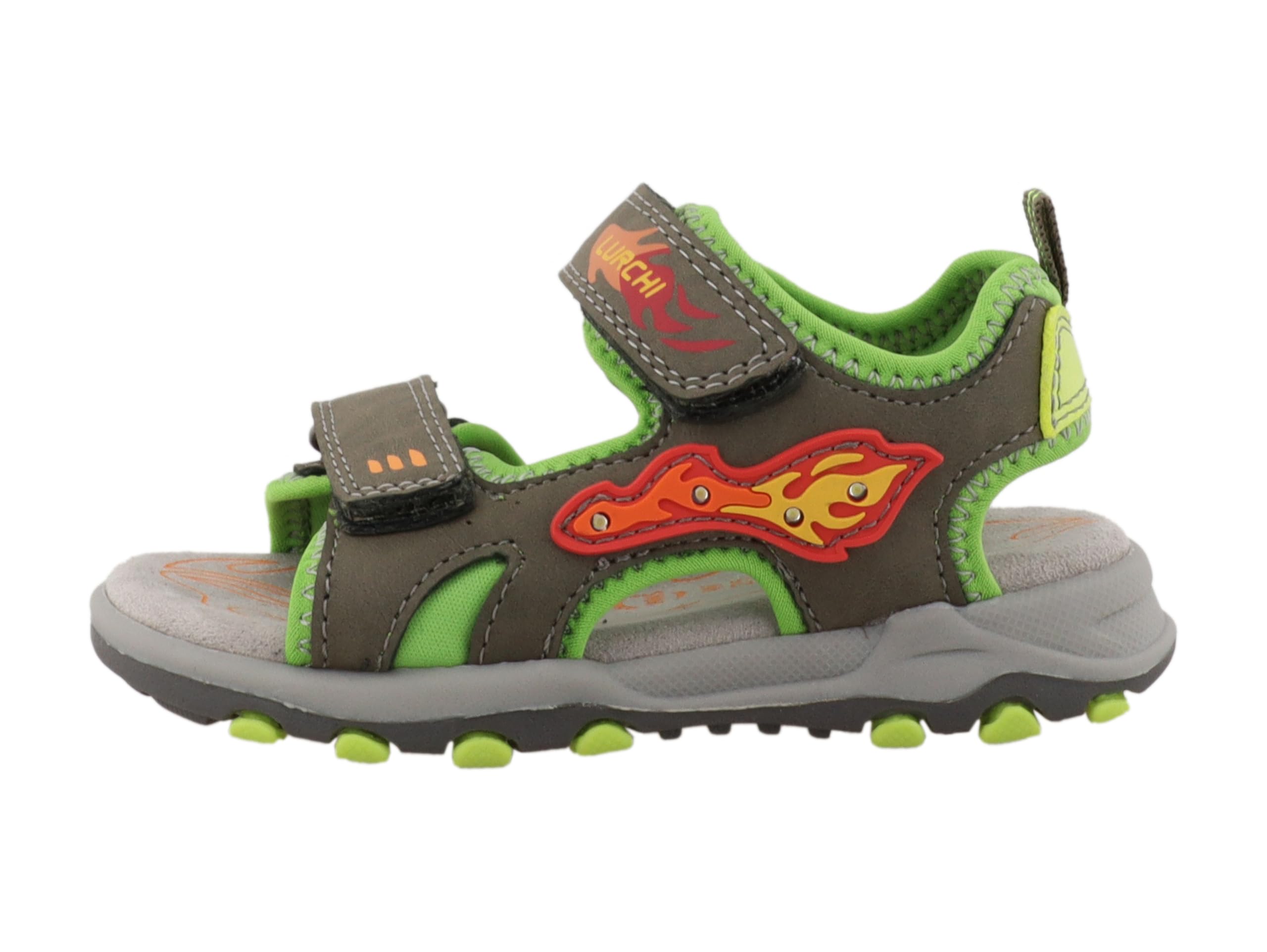 Lurchi 95L0063005 Sandal, Khaki, 13 UK Child