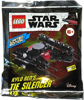 LEGO Star Wars Kylo Ren's Tie Silencer Foil Pack Set 911954 Bagged