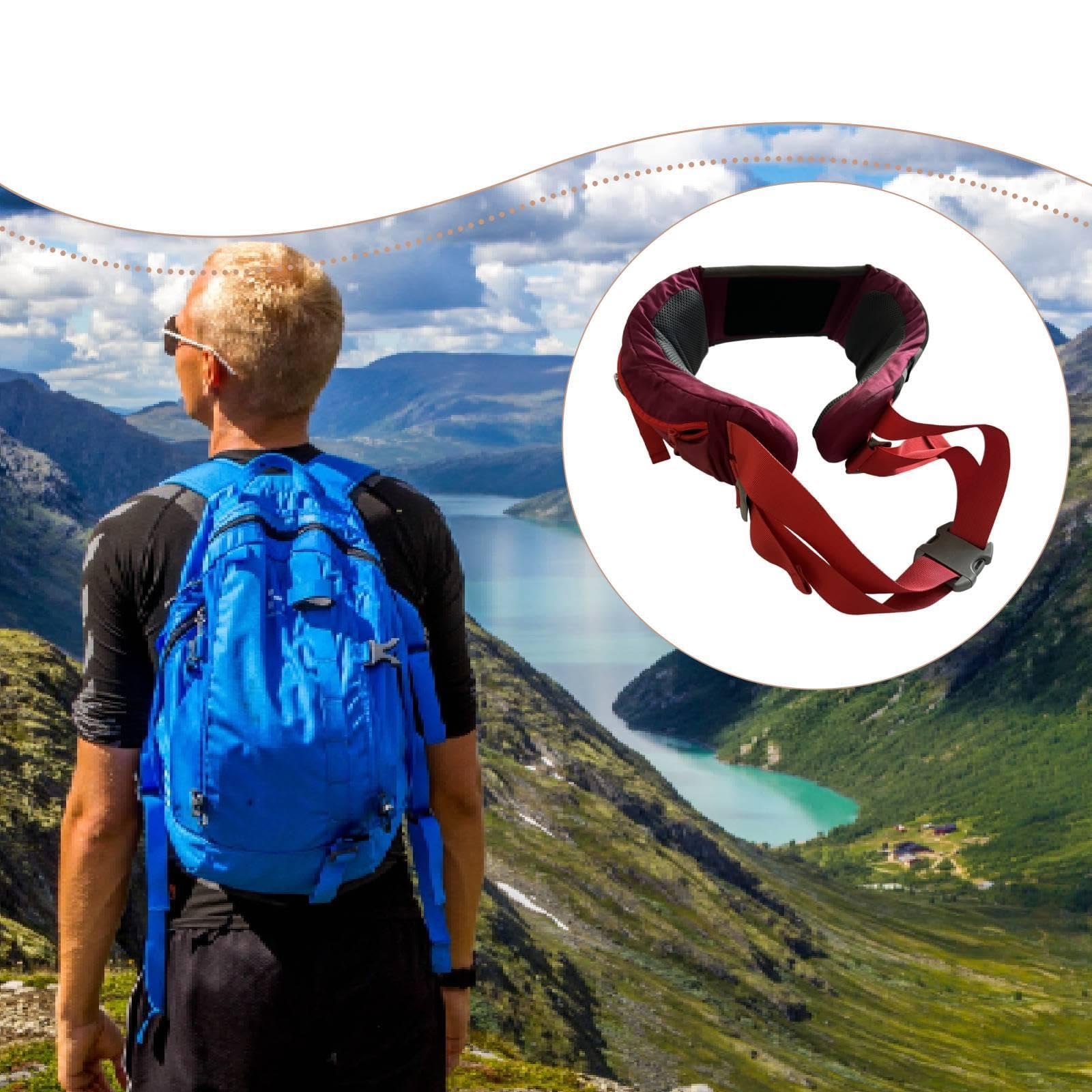 Hüftgurt, Rucksackgurt, Outdoor Sportzubehör, Bergsteigerrucksackgurt, Polyester Schwammmaterial