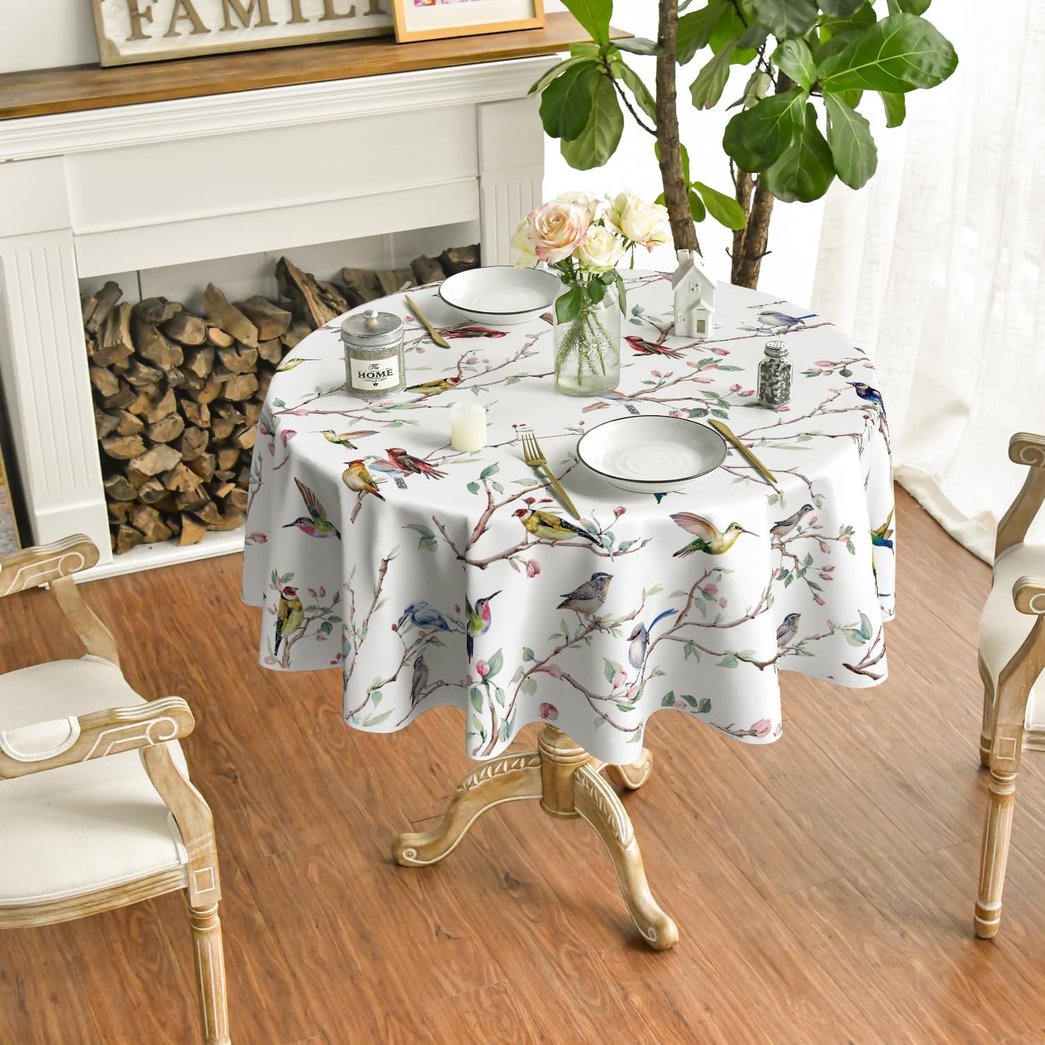 Durable Spring Tablecloth