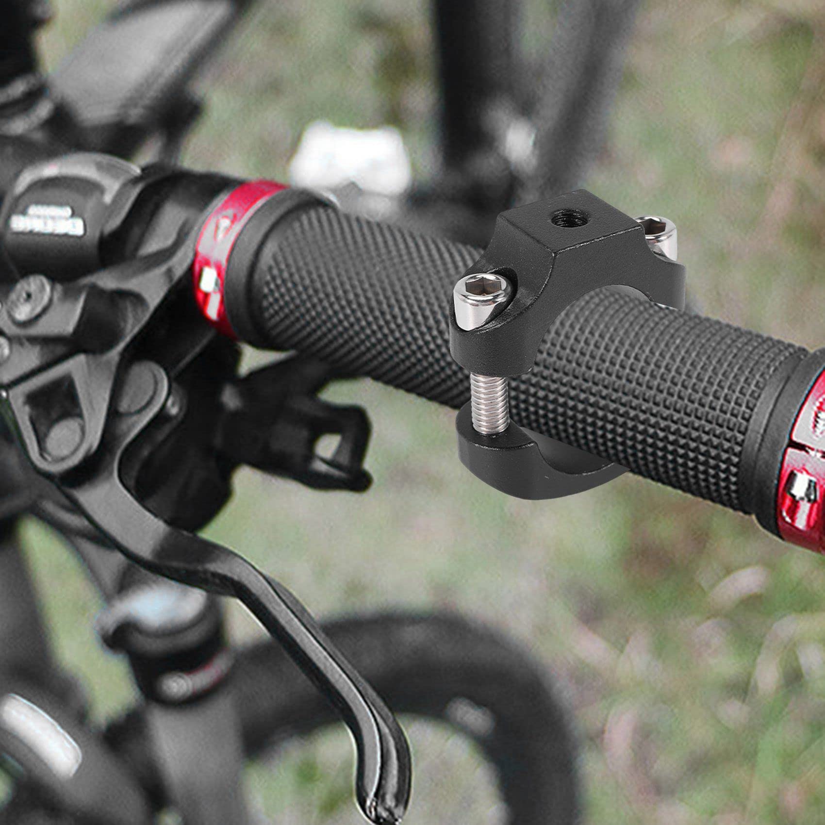 Supporto per manubrio universale, 22 mm, 7/8", per moto, TG80, per manubrio, morsetto per Cafe Chopper