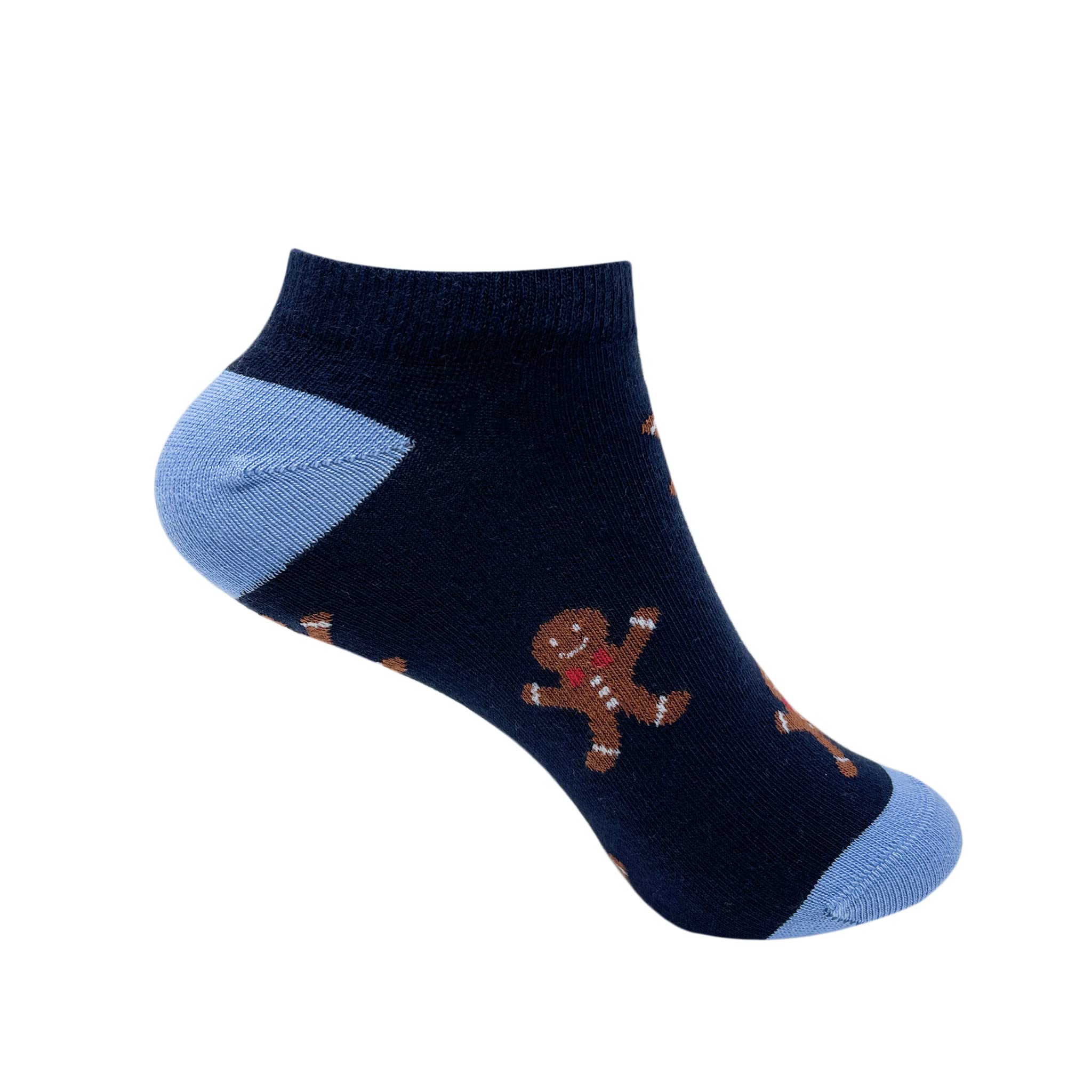 Mint & Oak Couple Socks, Printed Twining Socks For Men & Women, Fun Print Matching Couple Socks, Couple Gift - Set of 2 | Christmas Gifts for Men & Women | Secret Santa Gifts - Image 2 thumbnail