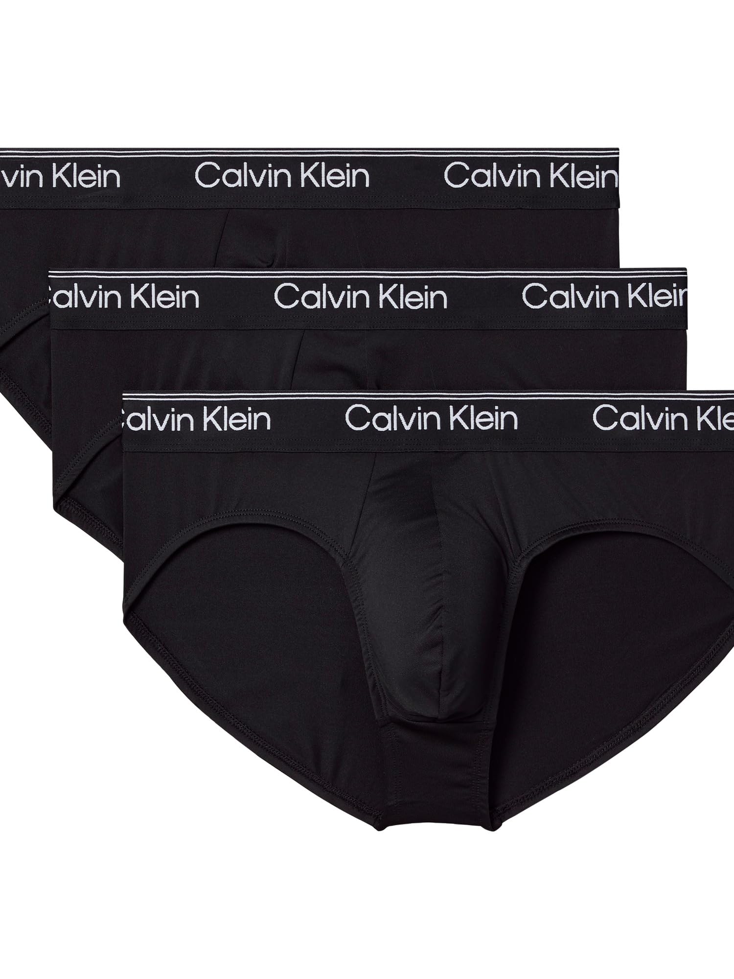 Calvin Klein Mens Micro Stretch 3-Pack Brief