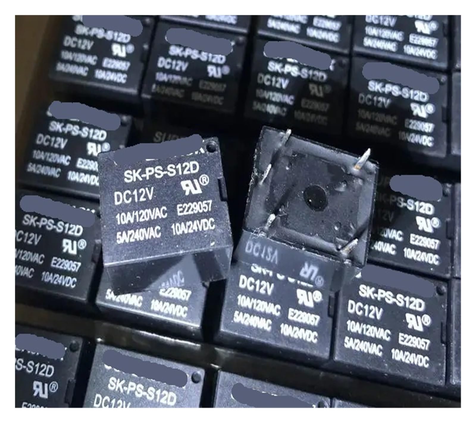 SMGLRUEAT 1pc SK-PS-S12D 12V Relay 5pins