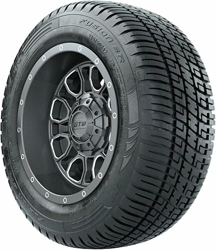 Miniatura 3 de GTW Combo de ruedas y neumáticos para carrito de golf de 12 pulgadas  GTW Volt Gunmetal Wheels en neumáticos radiales 21550-12 (20.5") Fusion SR de