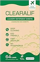 Vista 13 de CLEARALIF Hojas de detergente para ropa, lavanda, hasta 480 cargas, ideal para viajes, apartamentos, dormitorios, tiras de detergente para ropa