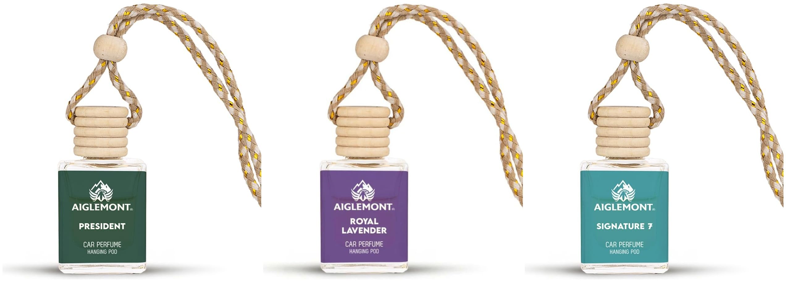 Car Perfumes combos | President, Royal Lavender& Signature 7 Scent| Combo of 3 | 10 ml Each-image-33