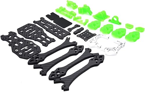 Miniatura 8 de 225mm FPV Racing Drone Frame 5inch Carbon Fiber Quadcopter Frame 5mm Arm for Vista Aerial and Analog Camera