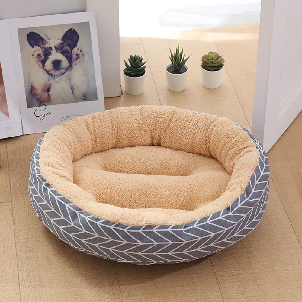 Lit pour chat style cave isolante | Finis les sols froids avec ce canapé donut 50cm