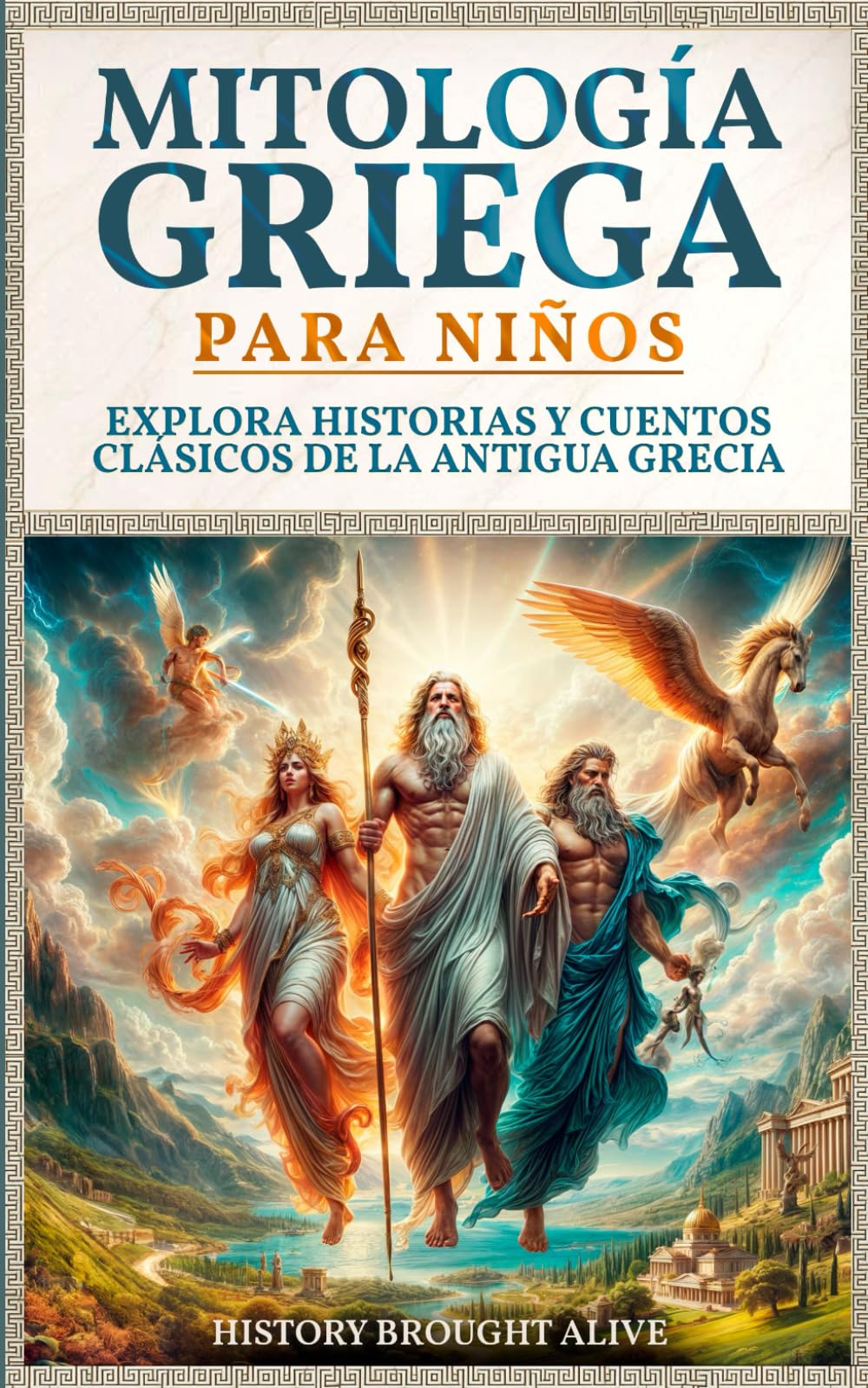 Mitología Griega para Niños: Explora Historias y Cuentos Clásicos de la Antigua Grecia