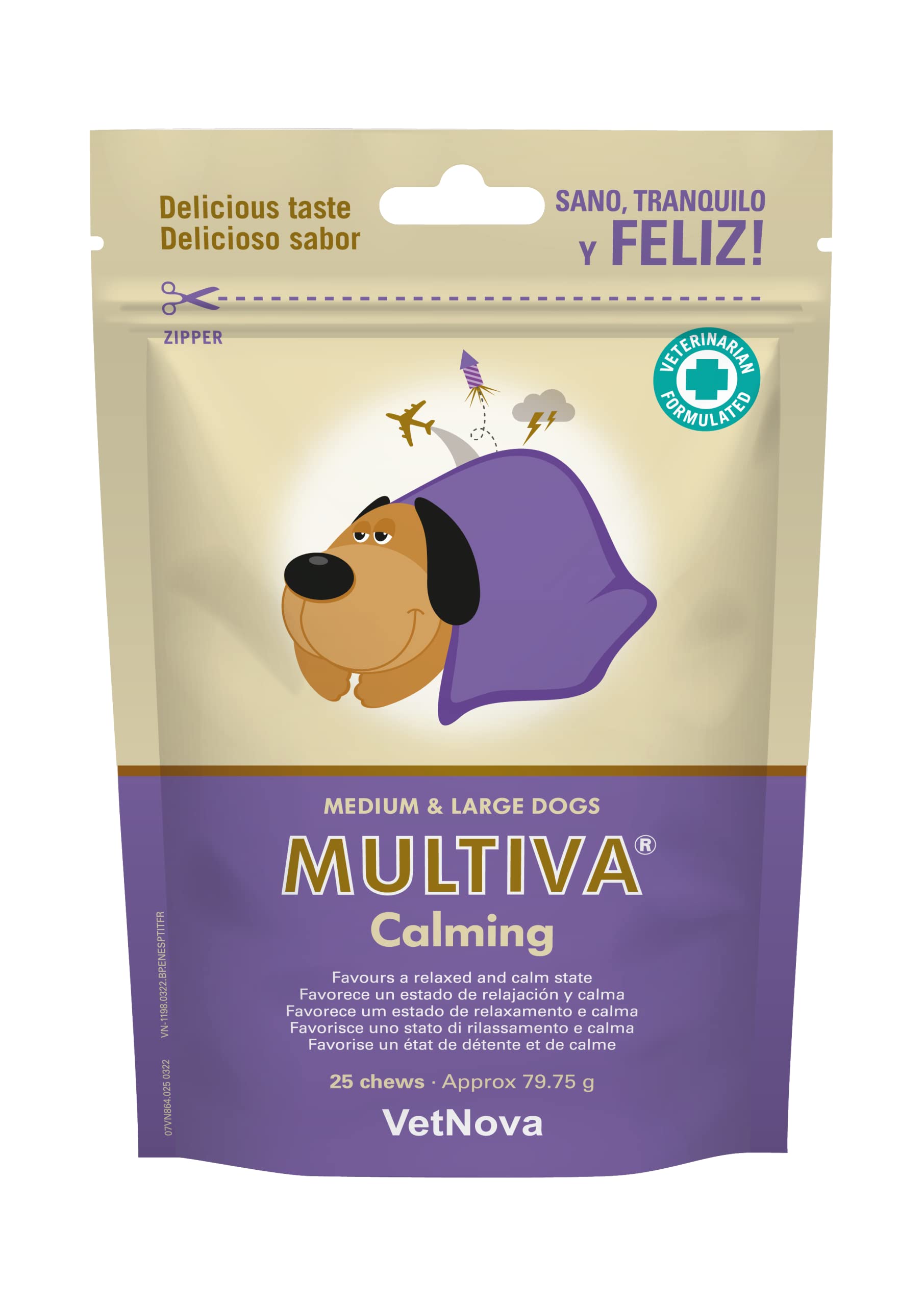 Multiva® Calming Medium & Large Dogs 25 Chews