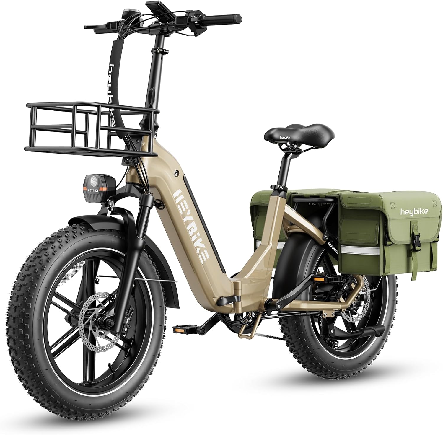 Heybike Ranger S Electric Bike for Adults, 1500W Peak Motor Foldable Ebike, 20″ x 4.0 Fat Tire Step-Thru Electric Bicycle, 48V 14.4AH Removable Battery Commuter E Bike, 7-Speed Hydraulic Fork Heybike Ranger S Electric Bike for Adults, 1500W Peak Motor Foldable Ebike, 20″ x 4.0 Fat Tire Step-Thru Electric Bicycle, 48V 14.4AH Removable Battery Commuter E Bike, 7-Speed Hydraulic Fork