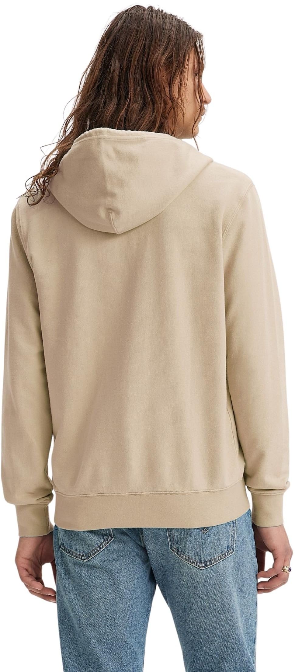 Levi’s Homme Sweat zippé Original en Coton avec Capuche