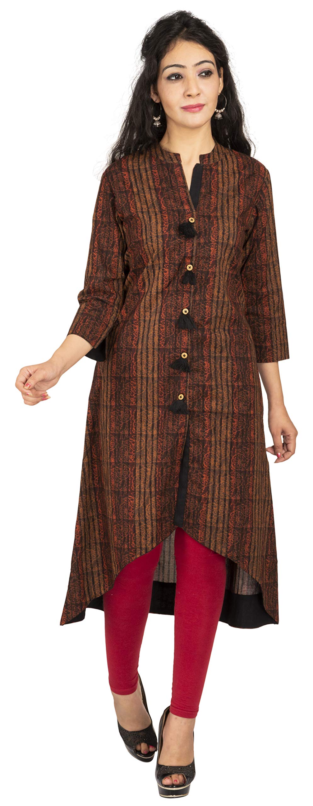 MM LABELS Women's Rayon Kurta-image-43