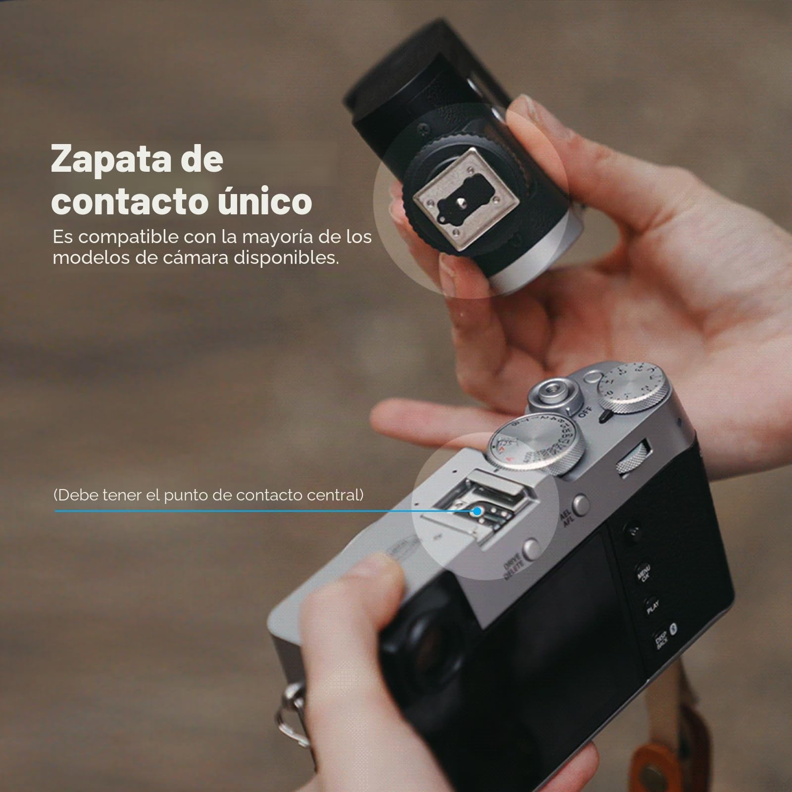 Godox iA32 Mini Flash de Cámara,8 Niveles de Potencia (1/128~1/1)