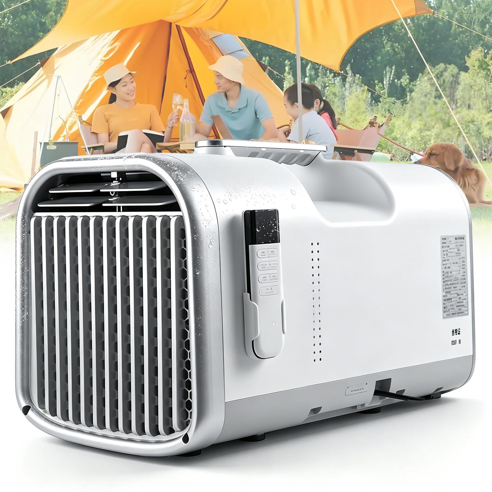 Portable AC Unit for Tents & Camping, Mobile Spot Cooler 5100BTU