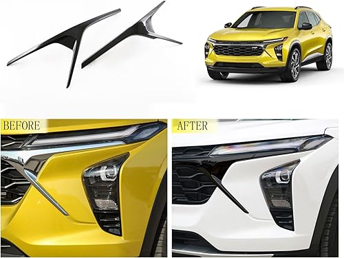 Miniatura 2 de Accesorios de coche compatibles con Chevrolet TRAX 2023 2024 parrilla delantera rejilla cubierta de malla parachoques delantero parachoques 2 piezas