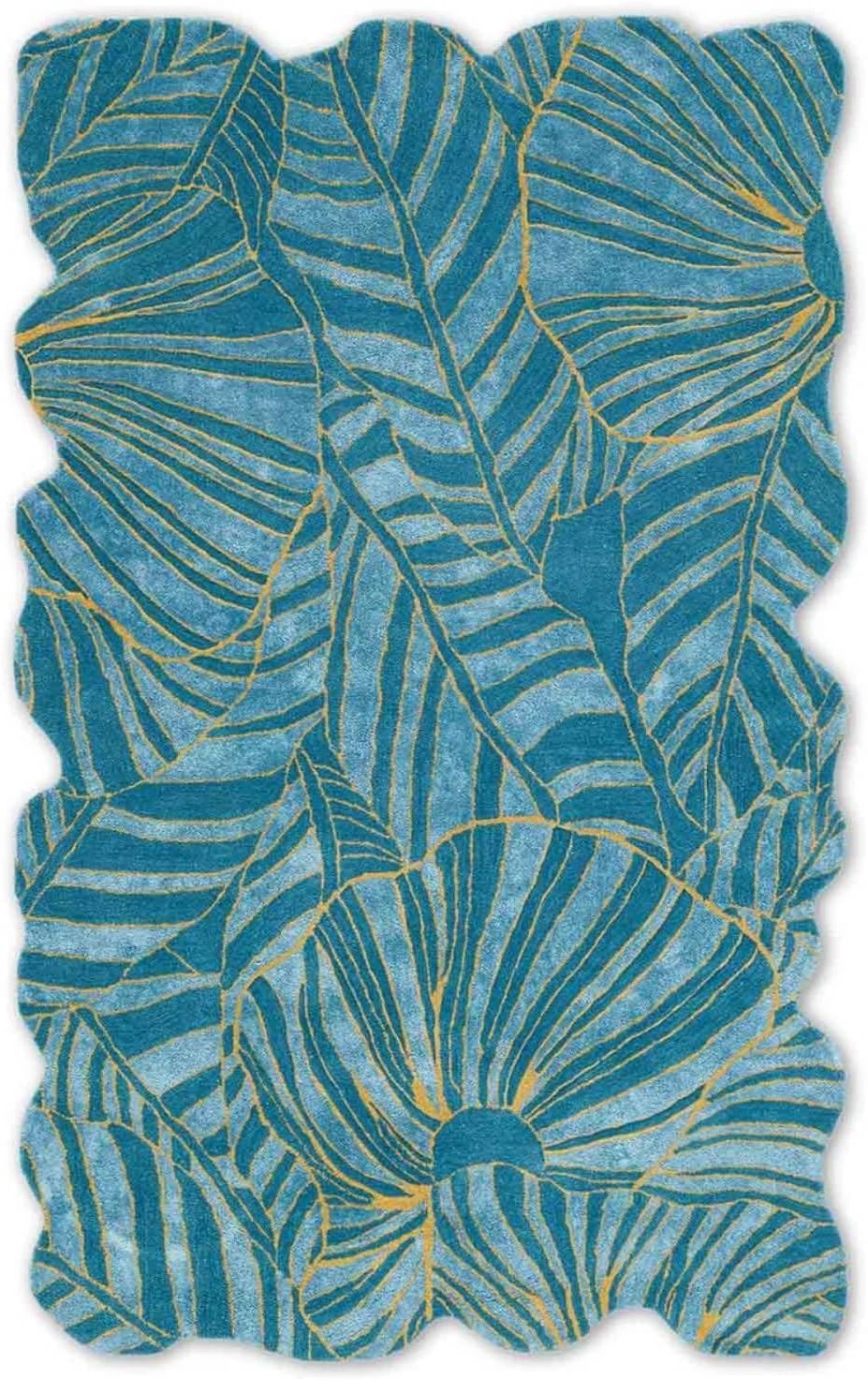 Handmade Hand Tufted 100% NZ Soft Wool Carpets for Living Room Bedroom Hall Kitchen Office Anywhere Multicolor Hand Tufted Modern Rug Size 2x20-12x20 ft 3-12 Round (12x15 ft)