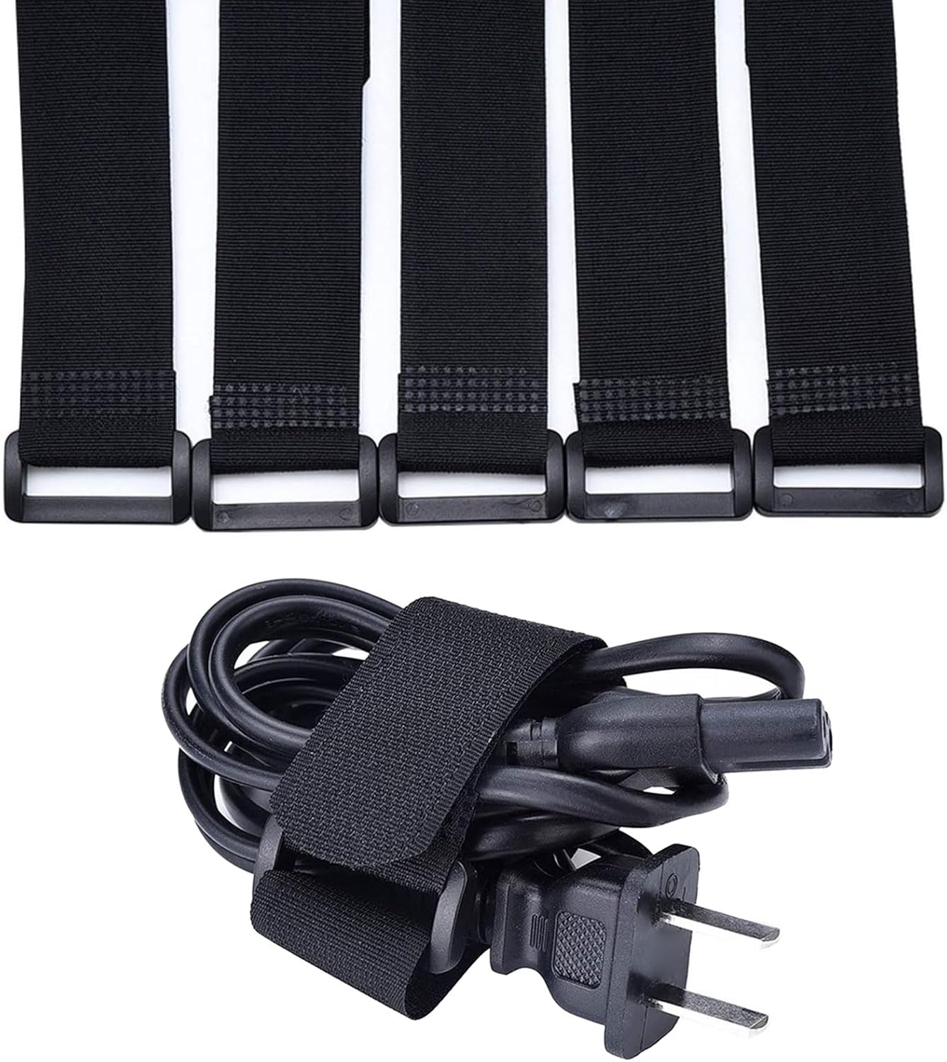 10Pcs Reusable Fastening Cable Tie Adjustable Cord Tie Nylons Cable Managements Strap MultiPurposed Cinches Strap
