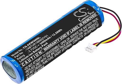 Replacement Battery for AKAI 5000 Solo EWI 5000 1ABTUR18650ZY01 3400mAh