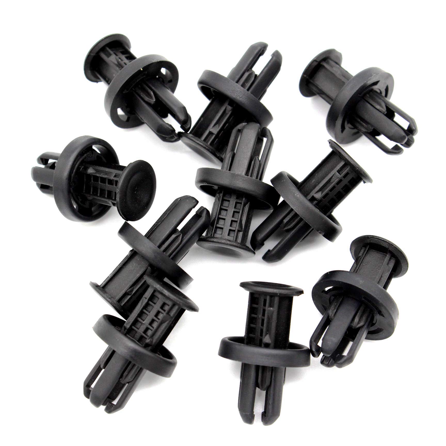 Amazon.com: DZMZL New 15pcs Black Nylon Push-Type Clips Bumper