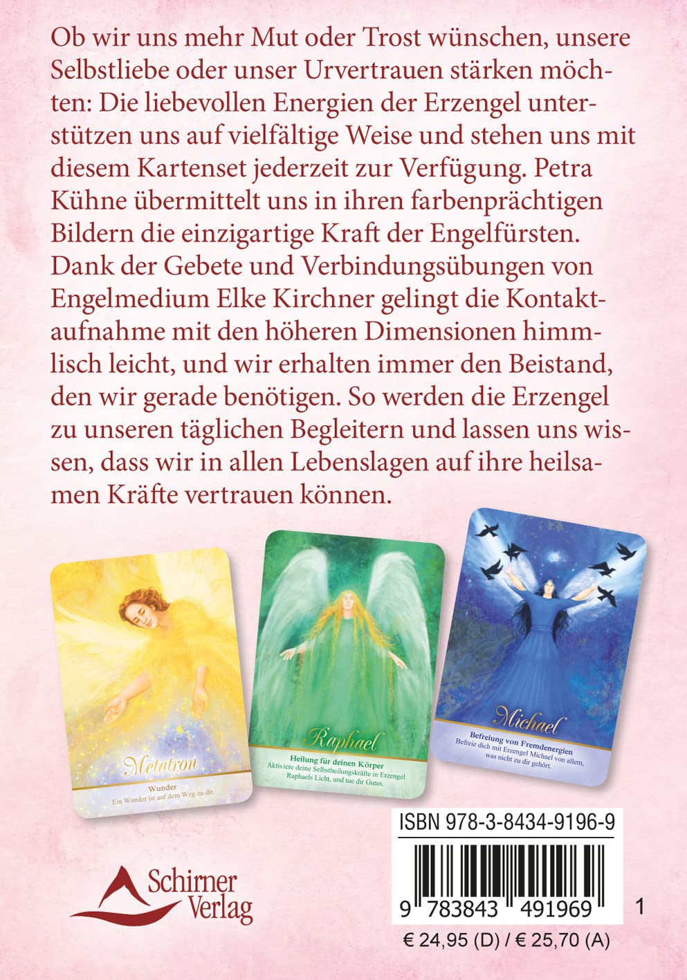 Heilende Erzengel - Orakelkarten: Set mit Buch und 40 Karten
