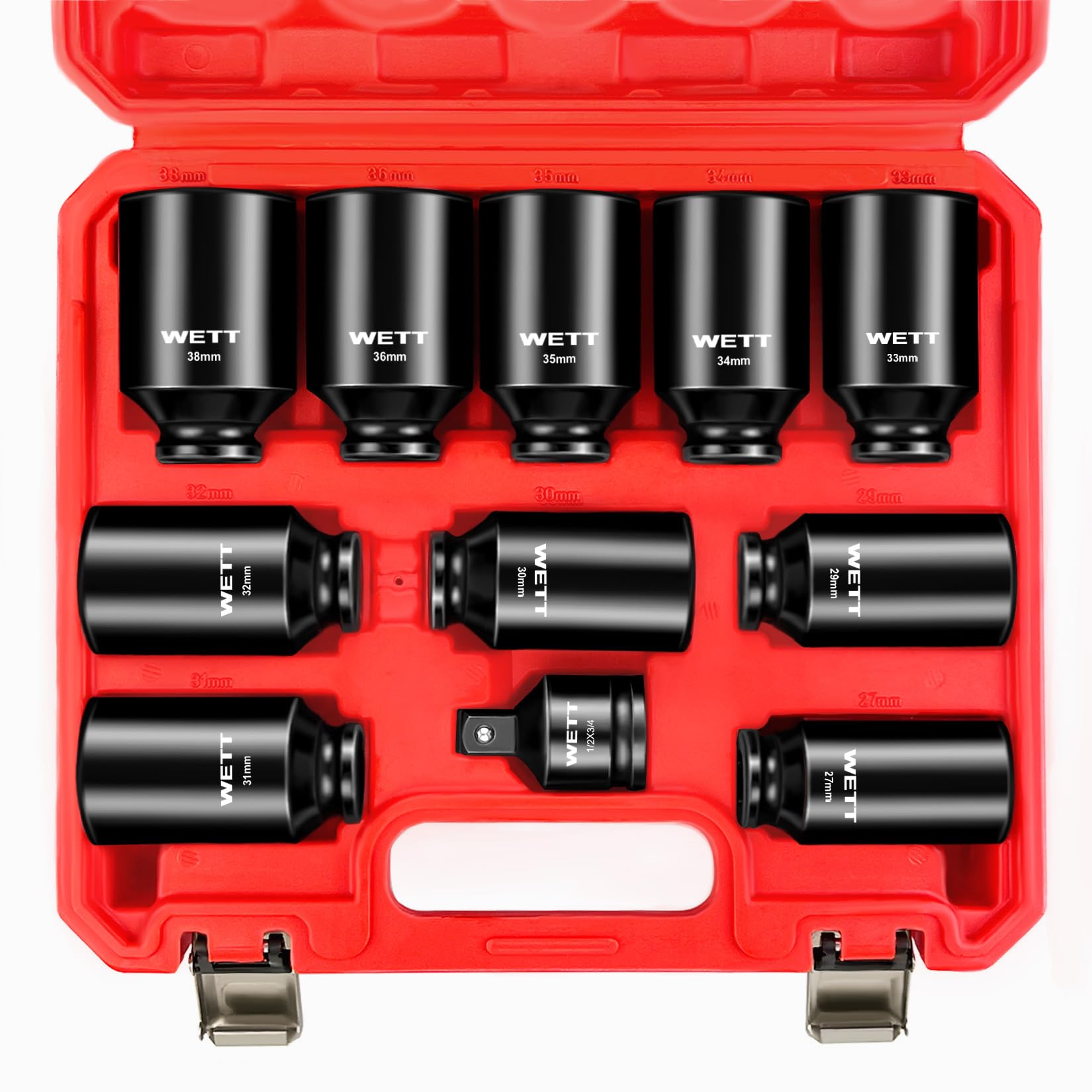 WETT WW003 Large Impact Socket Set