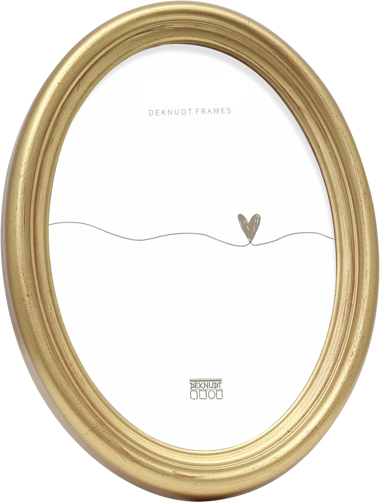 Deknudt Frames S41VH4 - Cornice Per Foto In Mogano E Resina - Formato 24x30 Cm - Colore Bordo - 4