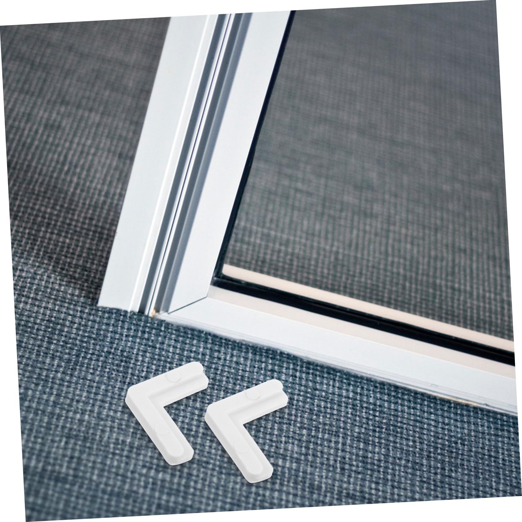 Furniture Repair Corner Fasteners 10-Pack Window Screen Corner Brackets ...