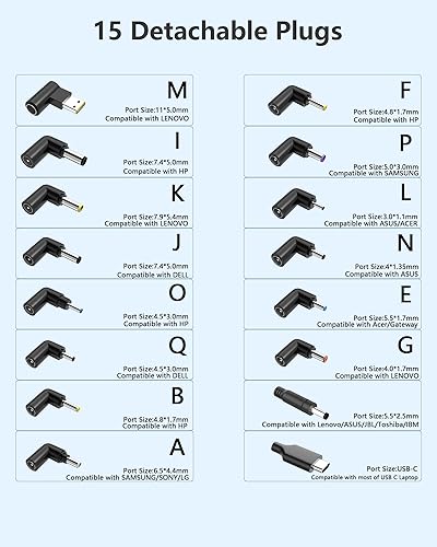 Miniatura 3 de 213349-009 213349-109 ADP-45FE B Cargador para portátil HP Pavilion X360 15 Series 15-f111dx 15-f205dx 15-f211wm 15-f222wm 15-f233wm