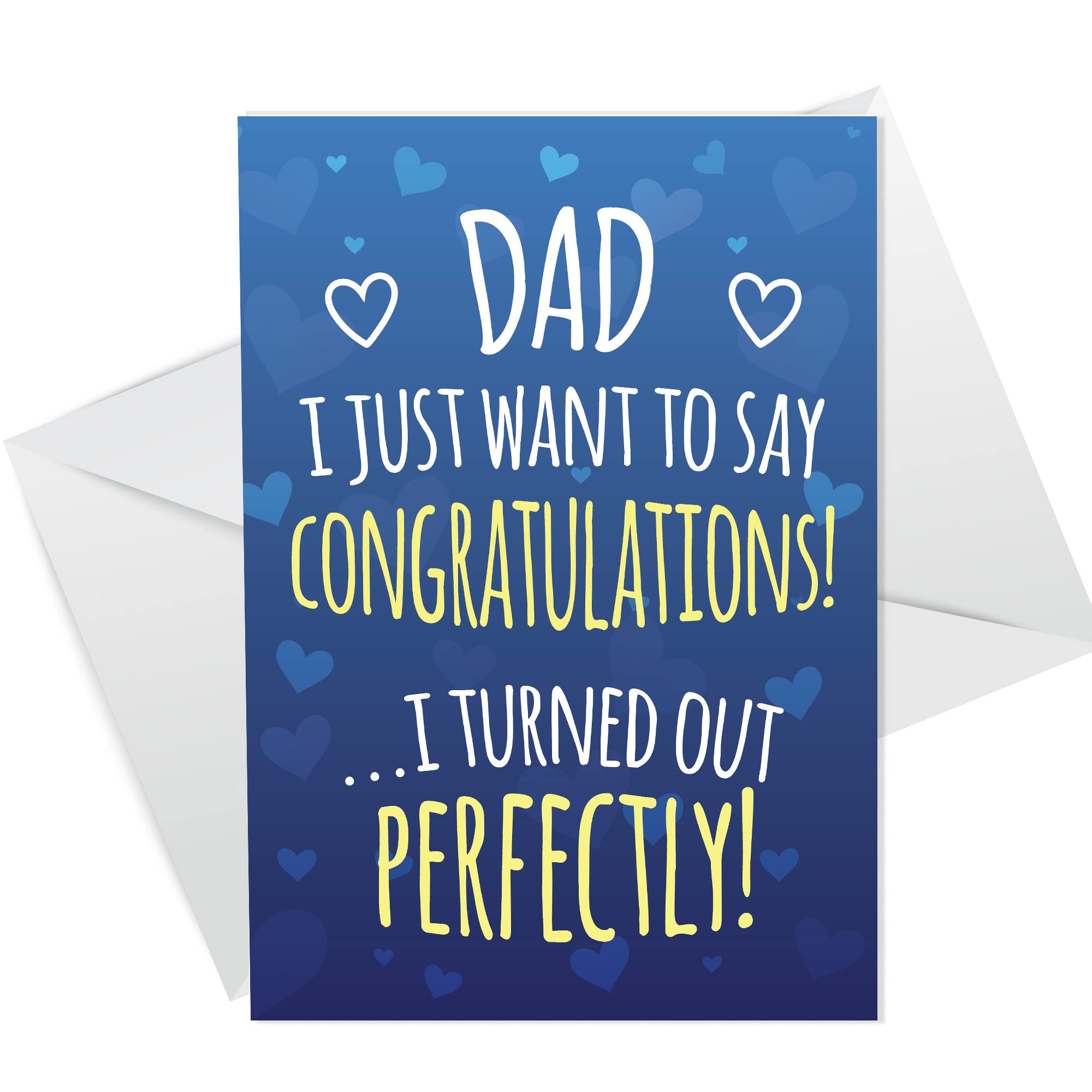 Funny Birthday Card Fathers Day Card For Dad Humour Card From Daughter Son Birthday Card For Dad Him Men