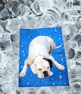 PetaHouse (New Size) Cooling Pad for Dog Large (50CM X 90CM)| Self Pressure Mat | Soft Bed for Pet with Activated Heat Rel... Price In India