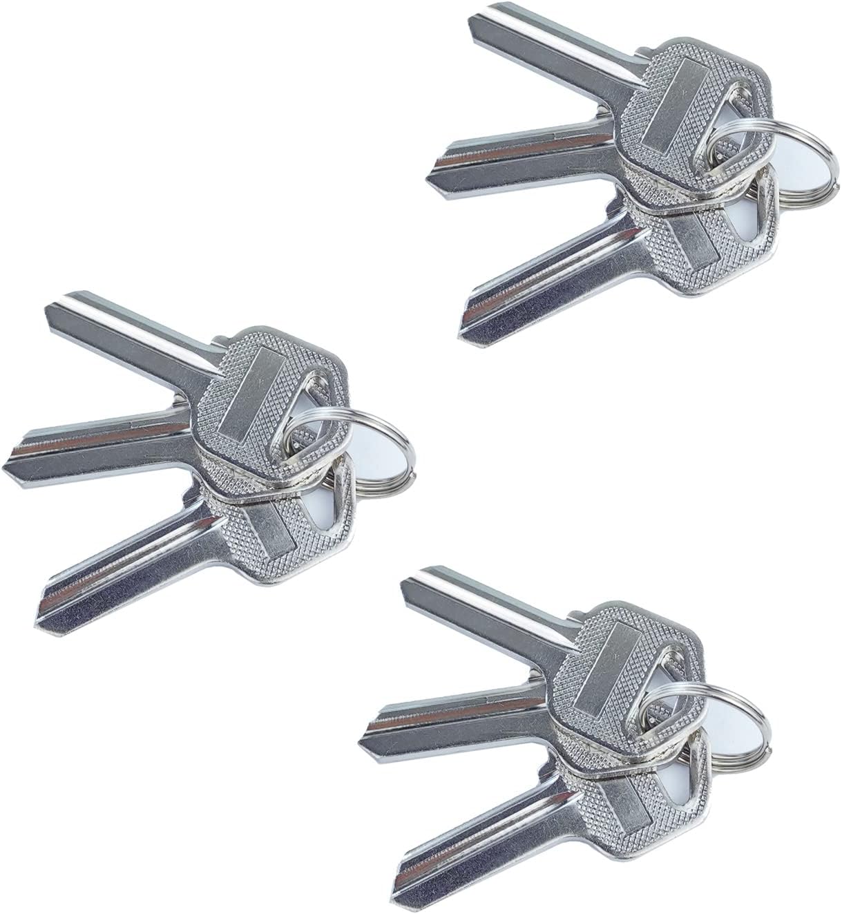 9 PCS Copper Keys, Blank Keys, Uncut Spare Keys, Replacement Keys for Qrity Door Lever Lock ASIN # B075XFSB6X, B0B24Q159W, B0B24SK2ZR