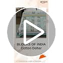 Image of BLOCKS OF INDIA 100% Cotton Dohar King Size Reversible Hand Block Printed Malmal Summer Dohar /Blanket (Blue Ikat)| TC - 300