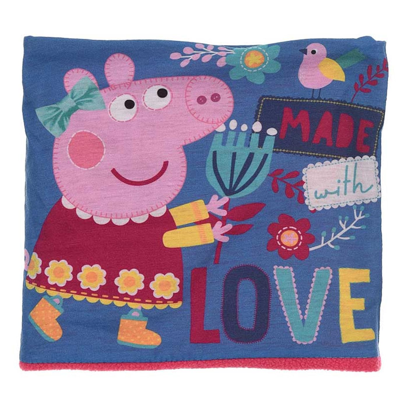SUN CITY Braga cuello poliester Peppa Pig Love