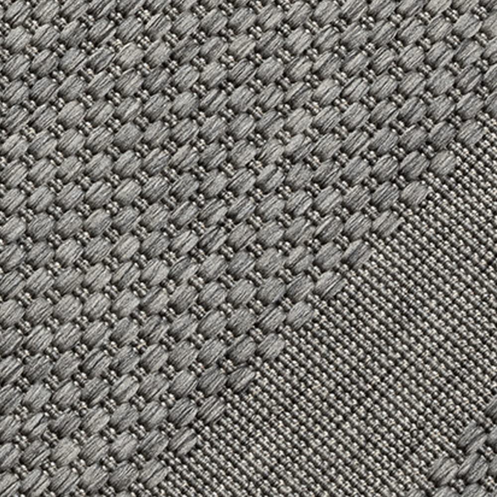 CARPETIA Tapis Sisal Classique avec Bordure discrète | Intérieur & extérieur | Anthracite Taille 80x150 cm, Taille 80 x 150 cm