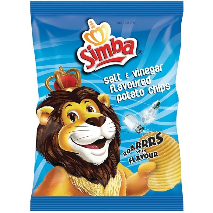 Buy Simba Chips Salt & Vinegar Flavoured Potato Chips 120g South