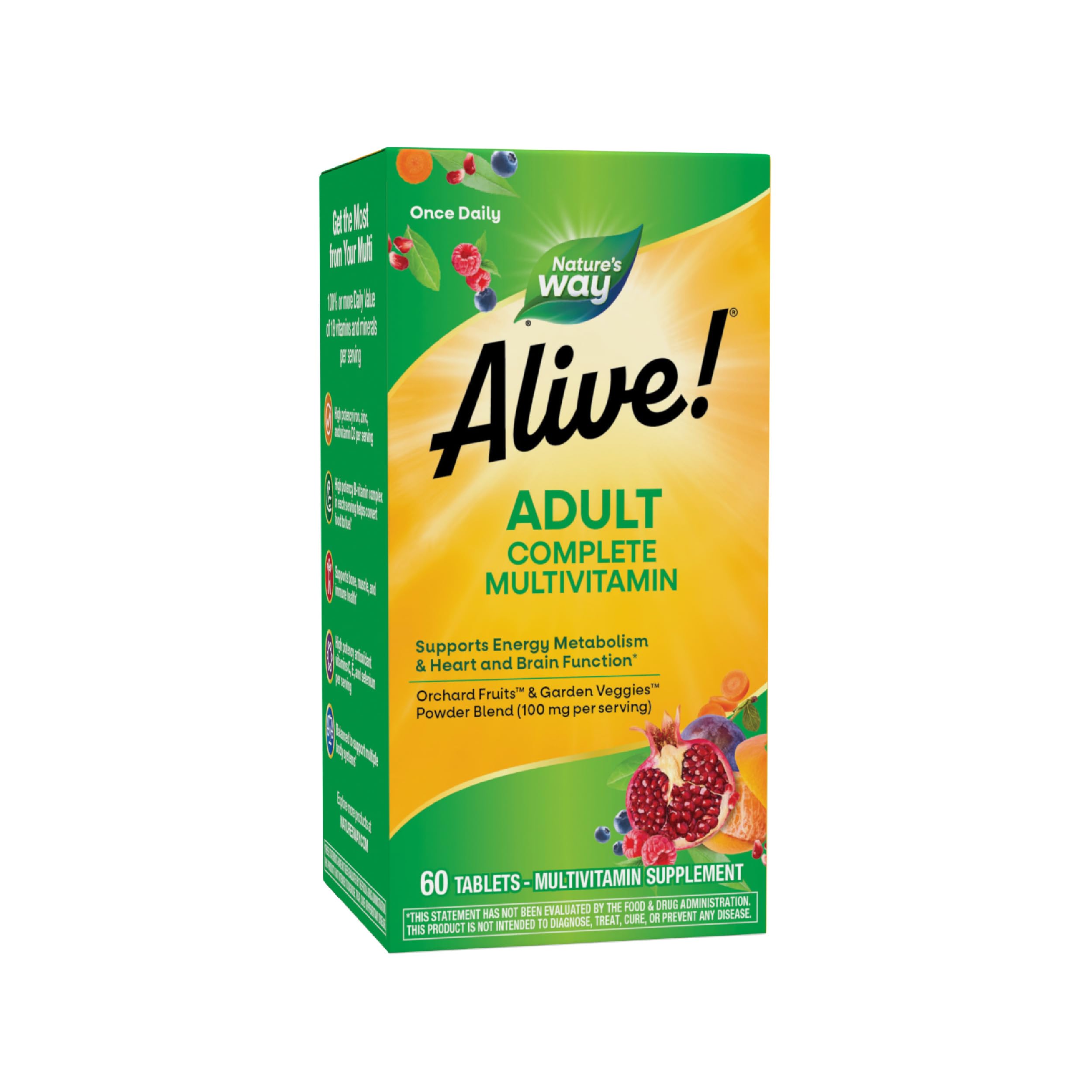 Alive Daily Energy Tablets (60)
