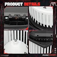 Vista 4 de MAYASAF 700193 Conjunto de motor de soplador HVAC para Nissan 350Z/370Z/Altima/Pathfinder/Murano/GT-R, para Infiniti EX FX G Q QX JX M Series