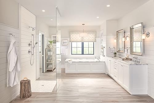 Miniatura 5 de Moen T2313BN Belfield Posi-Temp - Kit de molduras para bañeraducha sin válvula, níquel cepillado