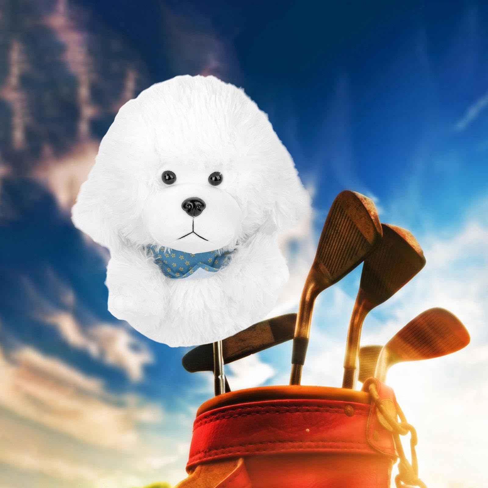 Funda para Cabeza de Palo de Golf con Estampado de Perro. Funda Universal para Cabeza de Palo de Golf. Antiarañazos.