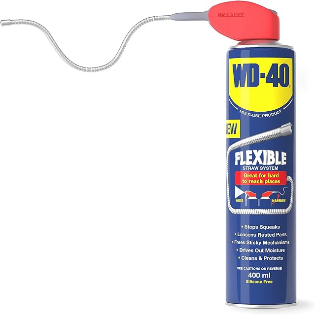WD-40 Multi-Use Product Flexible Metal Straw 400ml