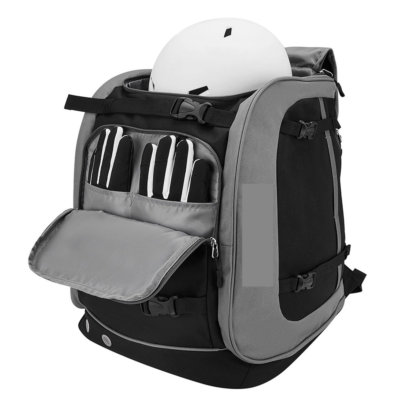 Borsa Porta Casco Zaino for Casco da Viaggio di Grande capacità Uomo Donna Borsa Sci for Impermeabile Regolabile per Casco Moto Bicicletta Sci