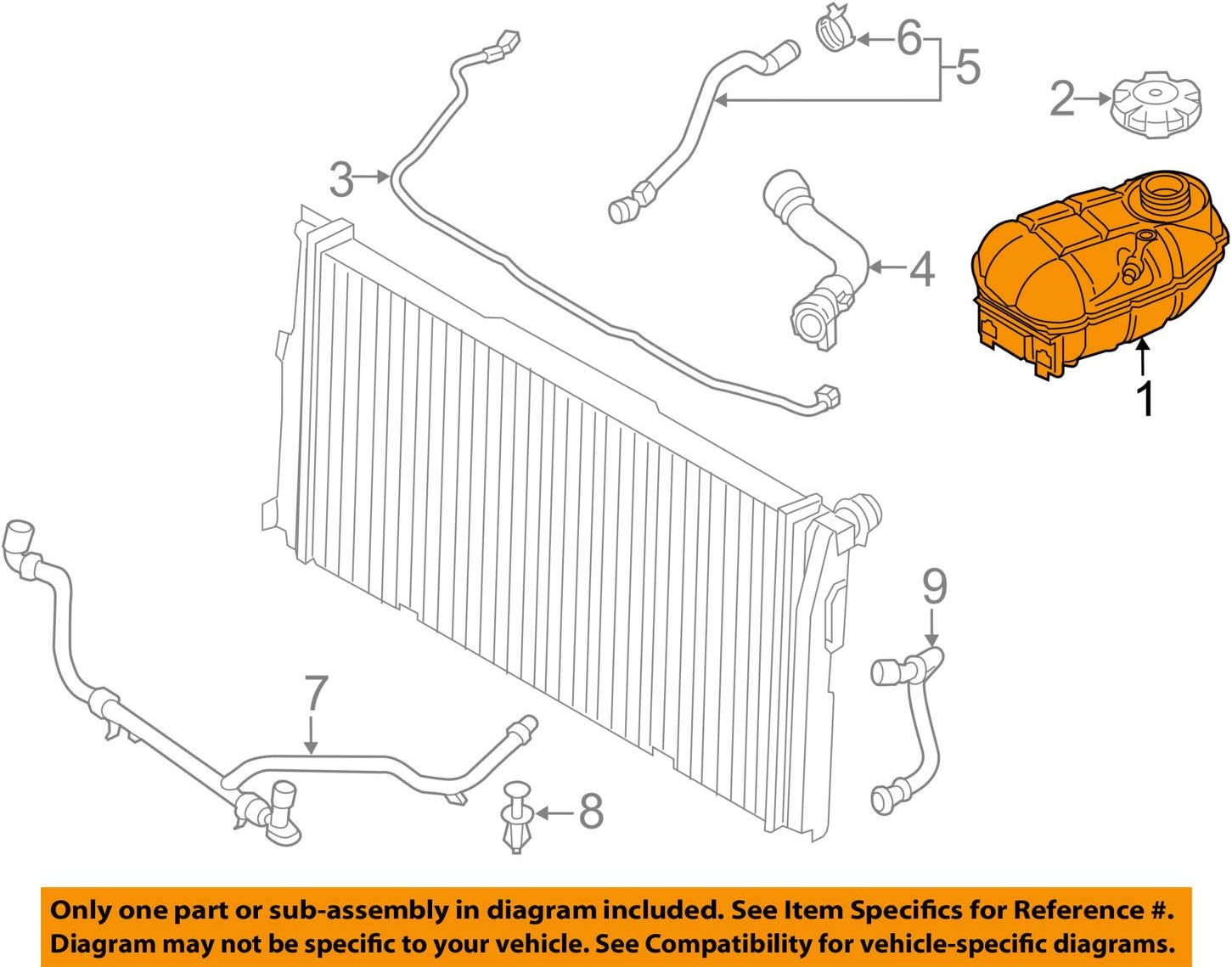 BMW 17-13-7-642-160 Expansion Tank