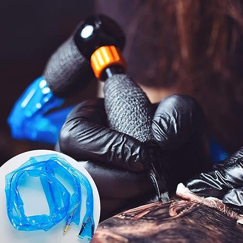 Miniatura 4 de Cinta de agarre con fundas de agarre para cable de clip, 4 rollos de cinta de agarre Beoncall 125 piezas de fundas de cable de clip autoadhesivas