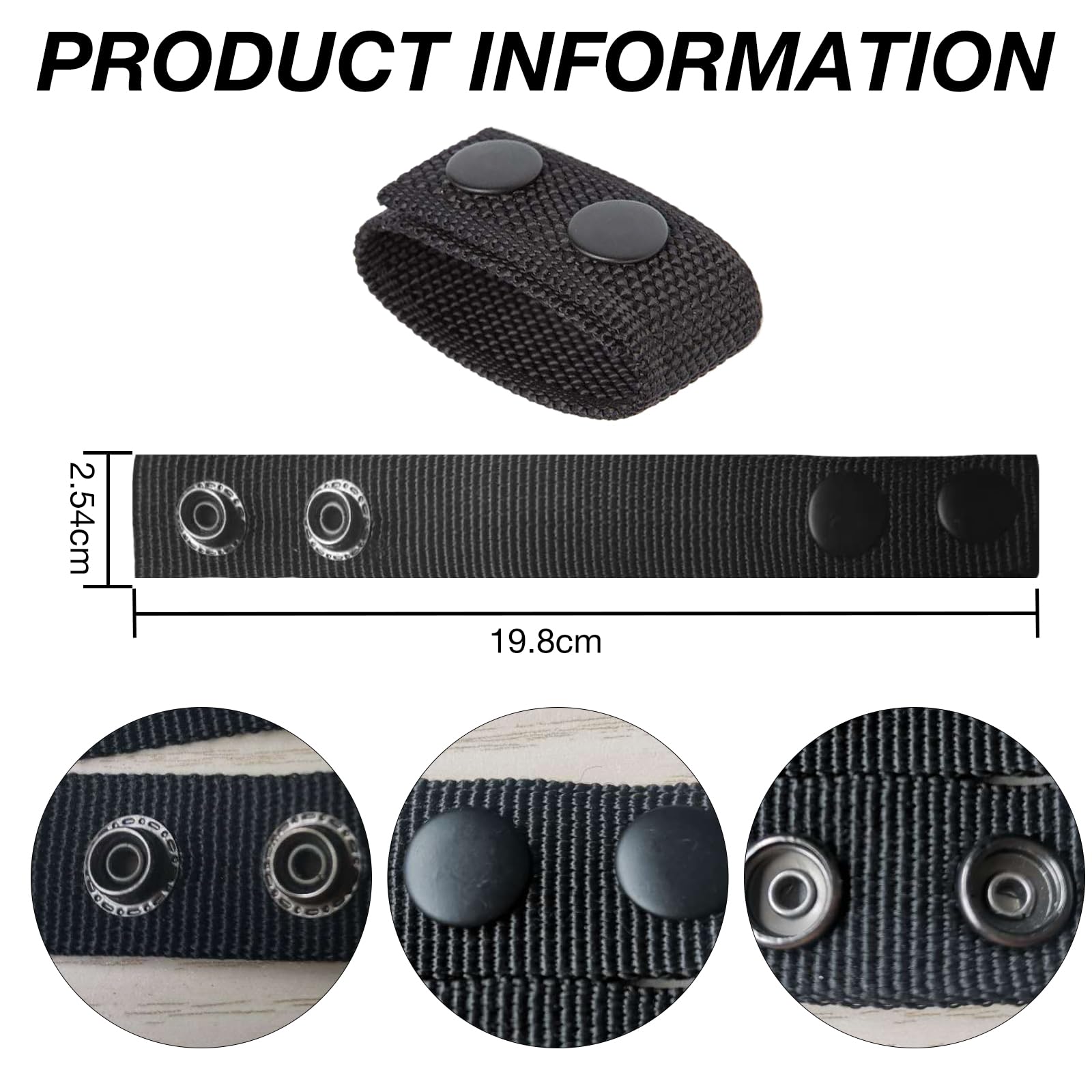 7 Passanti Per Cintura Tattica RTRTGS - In Nylon, Per Attrezzatura Da Esterno - Foto 13