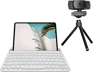 Macally Compact Bluetooth Keyboard and a 1080P Webcam, Get Ready to Work from Home