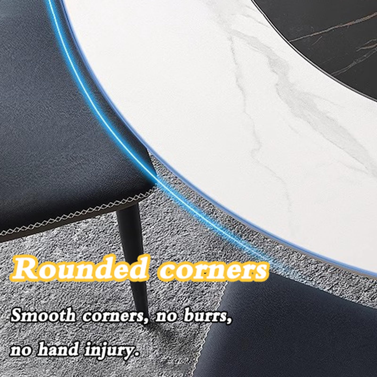 Sottomano da Scrivania Trasparente in PVC,Spessore 2 mm,Tovaglietta Trasparente Multifunzionale,Blocco da scrivania Trasparente,Facile da Pulire,per Home Office e Studi