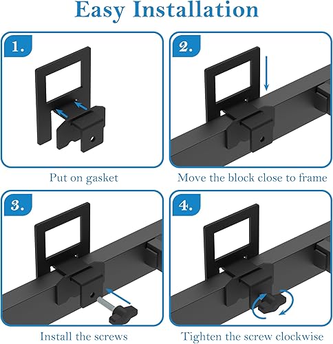 Miniatura 5 de Marco de cama Queen con plataforma de 18 pulgadas, marco de cama de metal resistente de 3600 libras, marco de cama Queen que no necesita somier, con